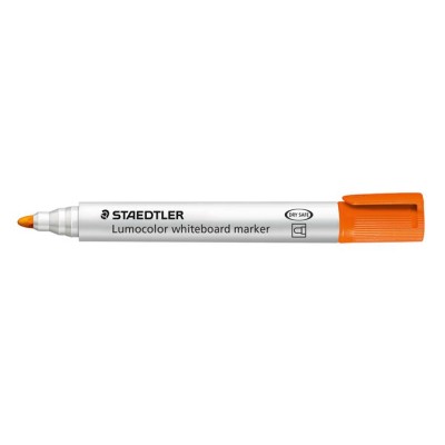 Táblamarker, 2 mm, kúpos, STAEDTLER "Lumocolor® 351", narancssárga