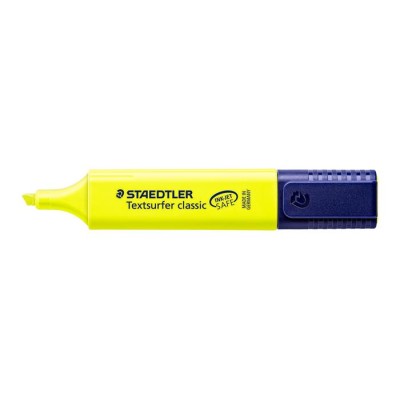 Szövegkiemelő, 1-5 mm, STAEDTLER "Textsurfer Classic 364", sárga