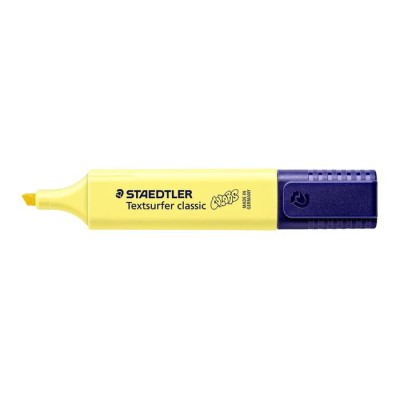 Szövegkiemelő, 1-5 mm, STAEDTLER "Textsurfer Classic Pastel 364 C", sárga