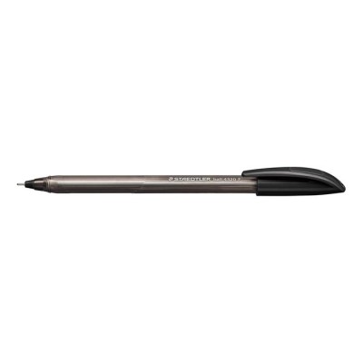 Golyóstoll, 0,3 mm, kupakos, STAEDTLER "Ball 432", fekete