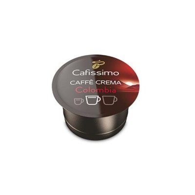 Kávékapszula, 10 db, TCHIBO "Cafissimo Caffé Crema Colombia"