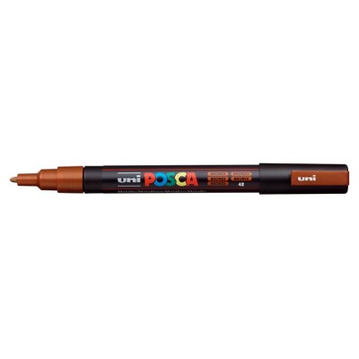 Dekormarker, 0,9-1,3 mm, UNI "Posca PC-3M", bronz