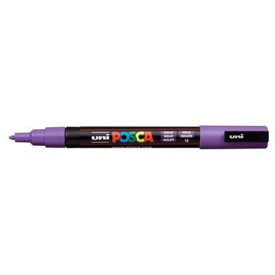 Dekormarker, 0,9-1,3 mm, UNI "Posca PC-3M", lila