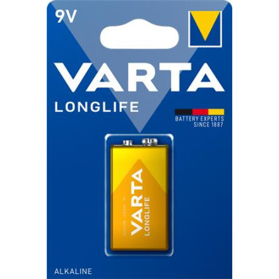 Elem, 9V, 1 db, VARTA "Longlife"