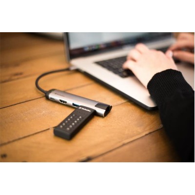 Pendrive, 64GB, USB-C (USB 3.2), titkosítás, 160/130Mb/s, VERBATIM "Keypad Secure"