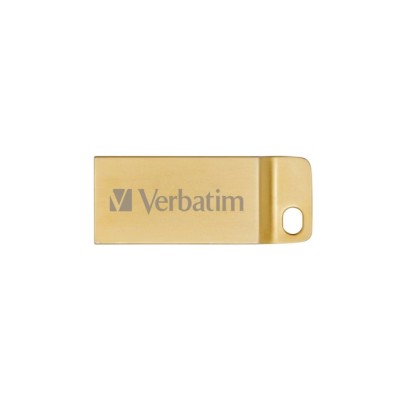 Pendrive, 64GB, USB 3.2, VERBATIM "Executive Metal", arany