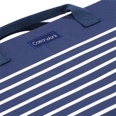 Notebook táska, 15", VIQUEL CASAWORK "Marin", kék-fehér
