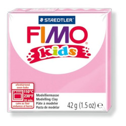 Gyurma, 42 g, égethető, FIMO "Kids", pink
