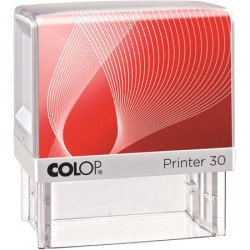 Bélyegző, szó, COLOP "Printer IQ 30" fehér ház - fekete párnával