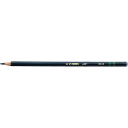 Színes ceruza, hatszögletű, mindenre író, STABILO "All", fekete