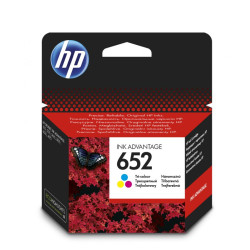 HP F6V24AE Patron Tri-Color No.652 (Eredeti)